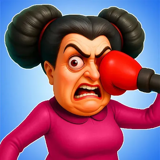 Crazy Aunty : Slap & Punch Cover