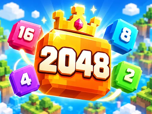2048 Voxel Worlds Cover